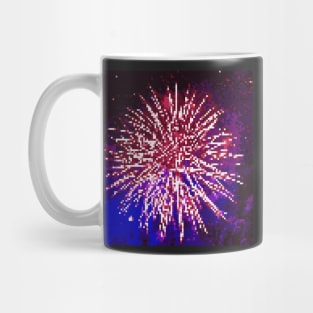 Pixel Firework No.62 Mug